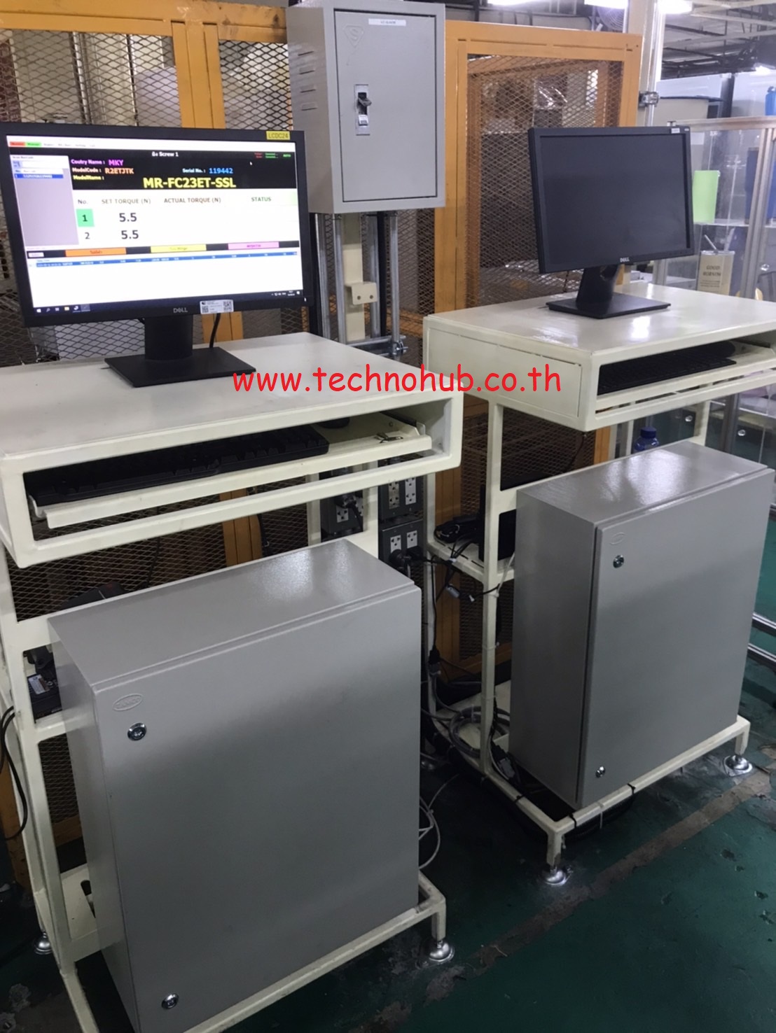 ตู้ control และ wiring สาย IoT system